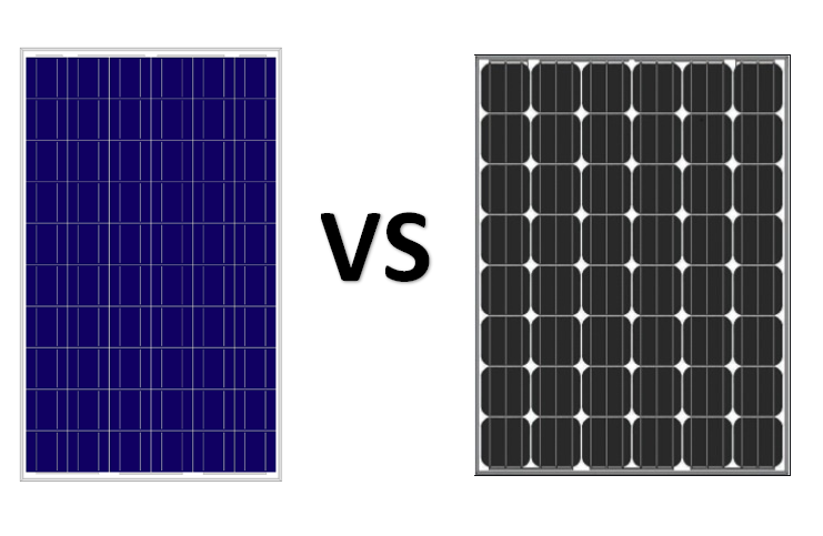 Panneau solaire monocristallin VS Panneau solaire polycristallin